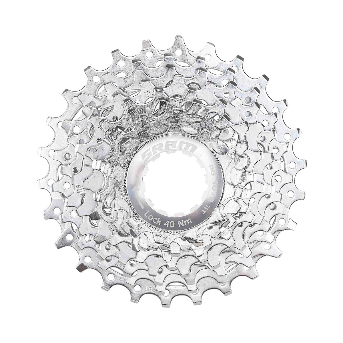 SRAM PG-1070 10-fach-Kassette – Hauptansicht vor weißem Hintergrund