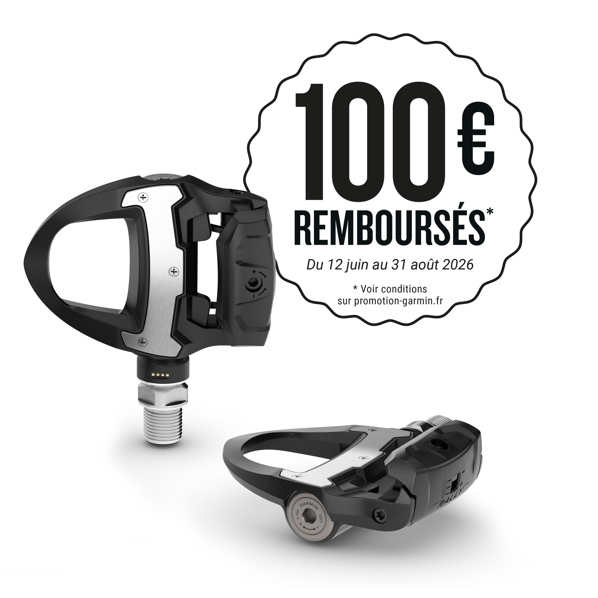 Leistungsmesser-Pedale GARMIN RALLY RS 210 – Probikeshop