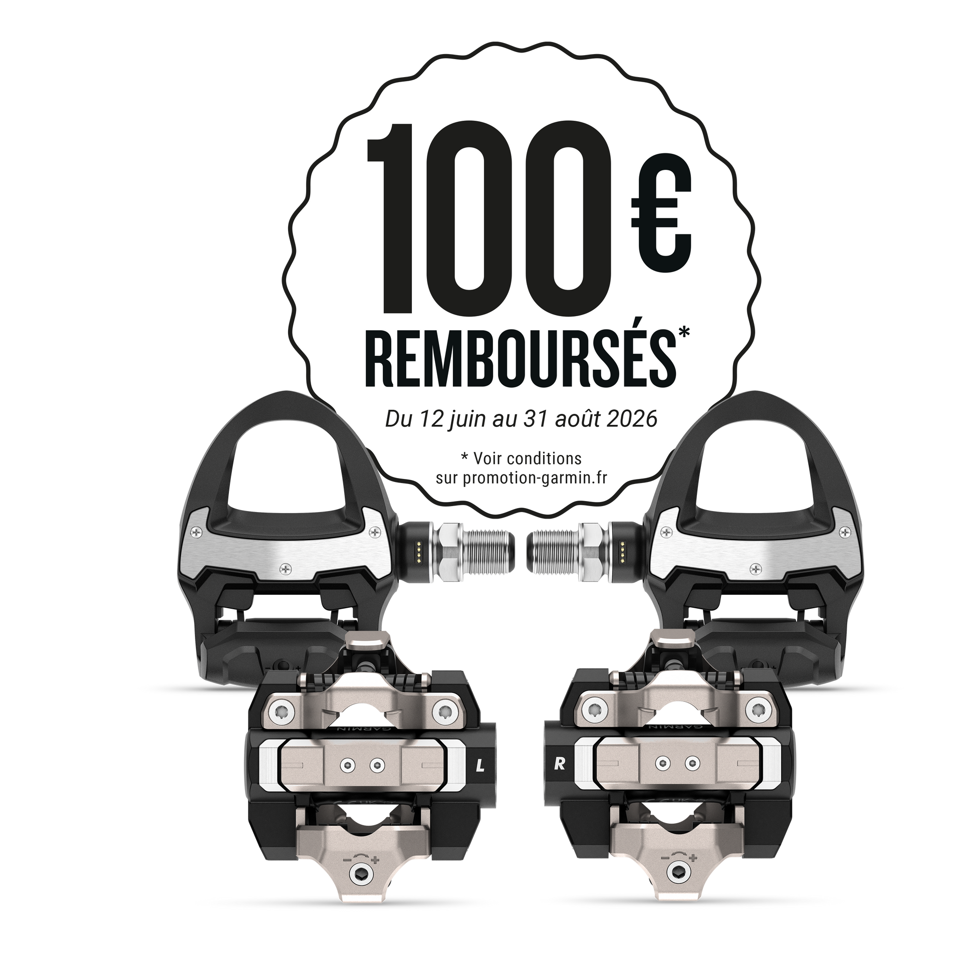 Pedalkit mit Leistungsmesser GARMIN RALLY RS/XC 210 – Probikeshop