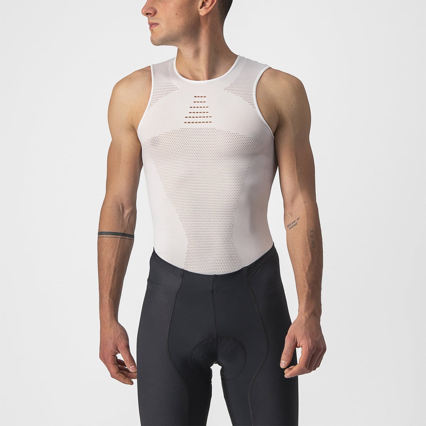 Unterwäsche CASTELLI CORE SEAMLESS Ärmellos Weiß