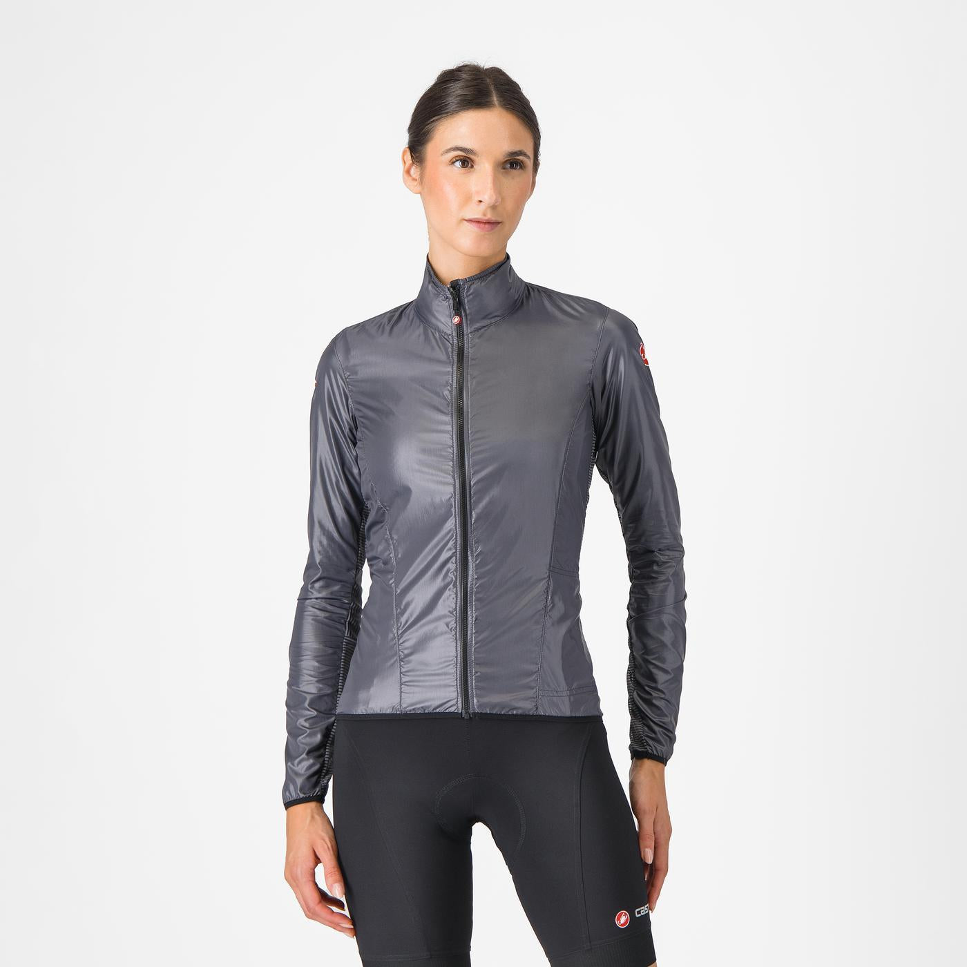 CASTELLI ARIA SHELL Jacke Damen Dunkelgrau