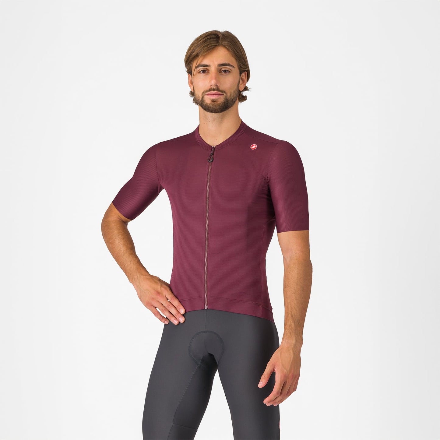 CASTELLI ESPRESSO Trikot Kurzarm Bordeaux 2025