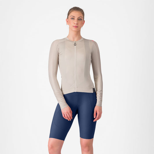 CASTELLI ESPRESSO DT Damen Marine Kurze Trägerhose