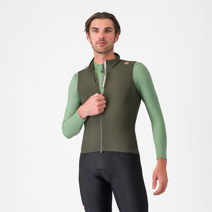 Ärmellose Weste CASTELLI ESPRESSO Grün