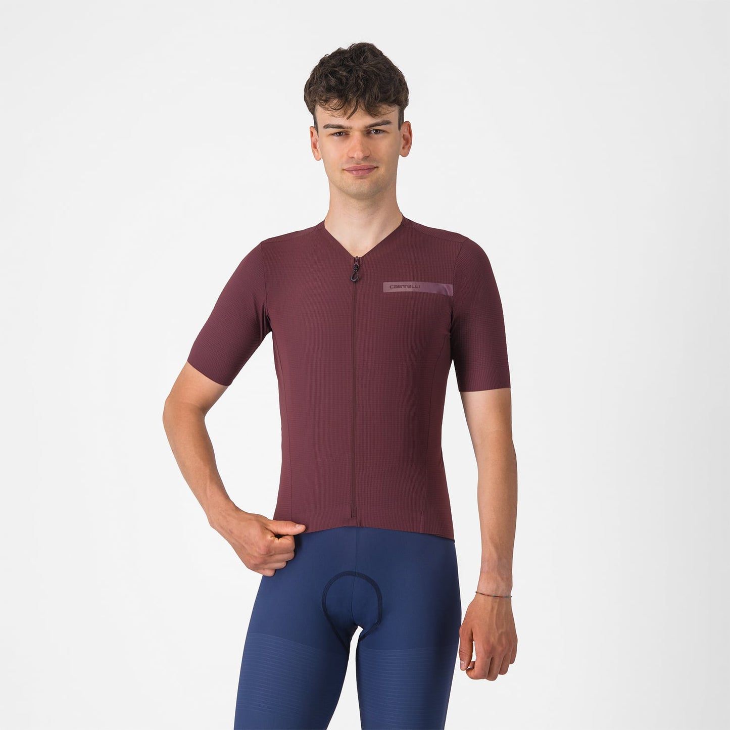 CASTELLI PREMIO EVO Trikot Kurzarm Bordeaux