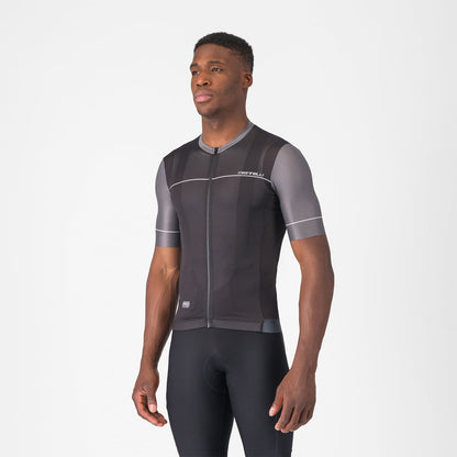 Trikot CASTELLI UNLIMITED ENDURANCE 2 Kurzarm Schwarz