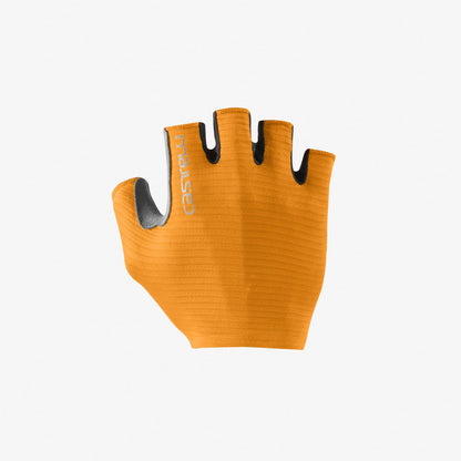 Kurze Handschuhe CASTELLI ESPRESSO Orange