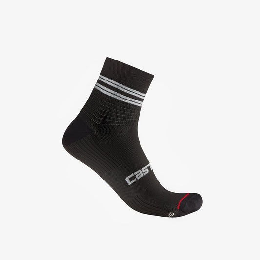 CASTELLI ANIMA 7 Socken Frau Schwarz