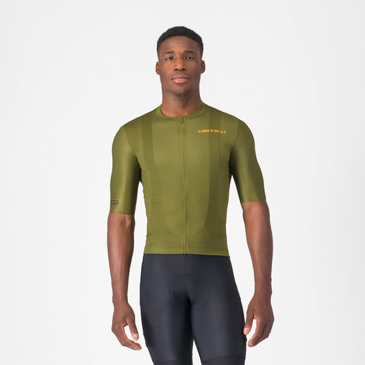 Trikot CASTELLI UNLIMITED ENTRATA 3 Kurzarm Khaki