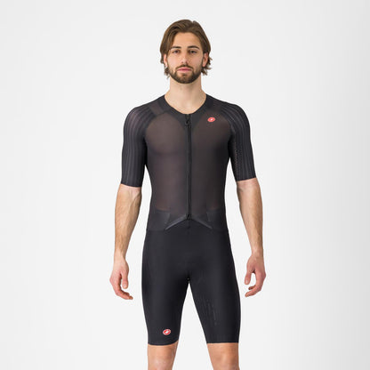 Einteiler CASTELLI SANREMO S SPEED SUIT Schwarz