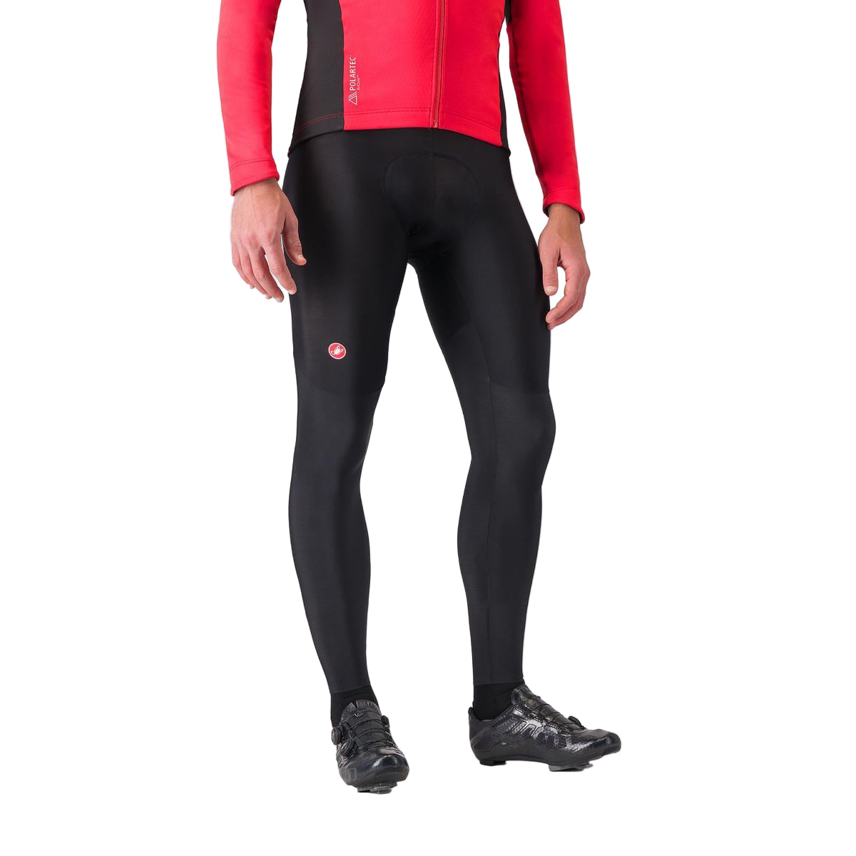CASTELLI COMPETIZIONE Lange Trägerhose Schwarz