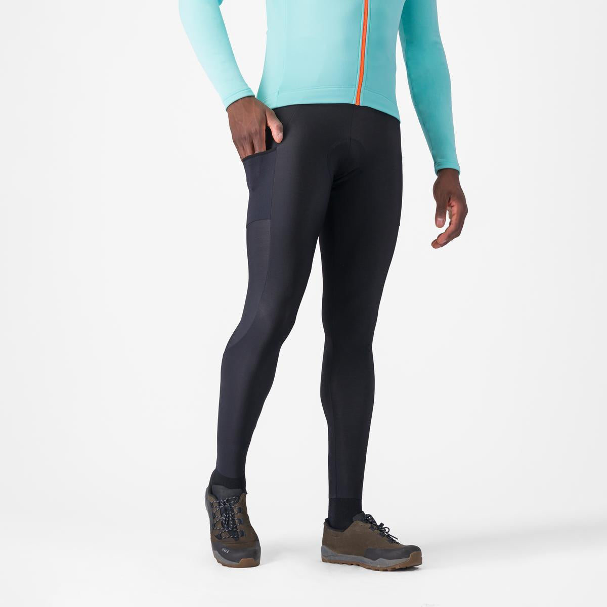 CASTELLI UNLIMITED Lange Trägerhose Schwarz