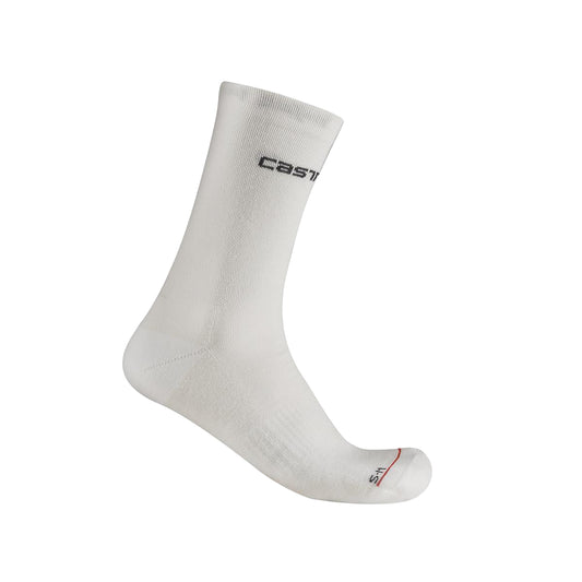 CASTELLI DICIOTTO SOFT MERINO Socken Frau Weiß