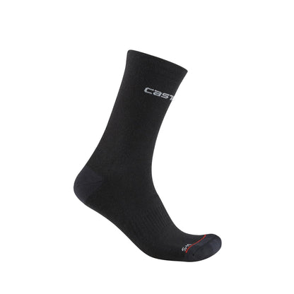 Socken CASTELLI DICIOTTO SOFT MERINO Damen Schwarz