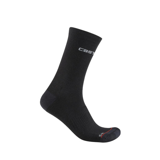 CASTELLI DICIOTTO SOFT MERINO Socken Frau Schwarz