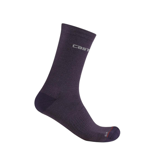 CASTELLI DICIOTTO SOFT MERINO Socken Frau Grau