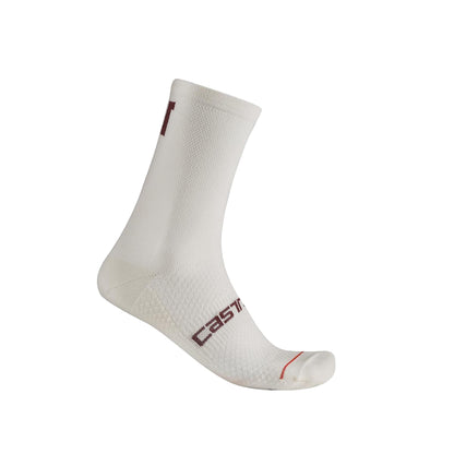 Socken CASTELLI COMO 15 THERMAL Damen Weiß