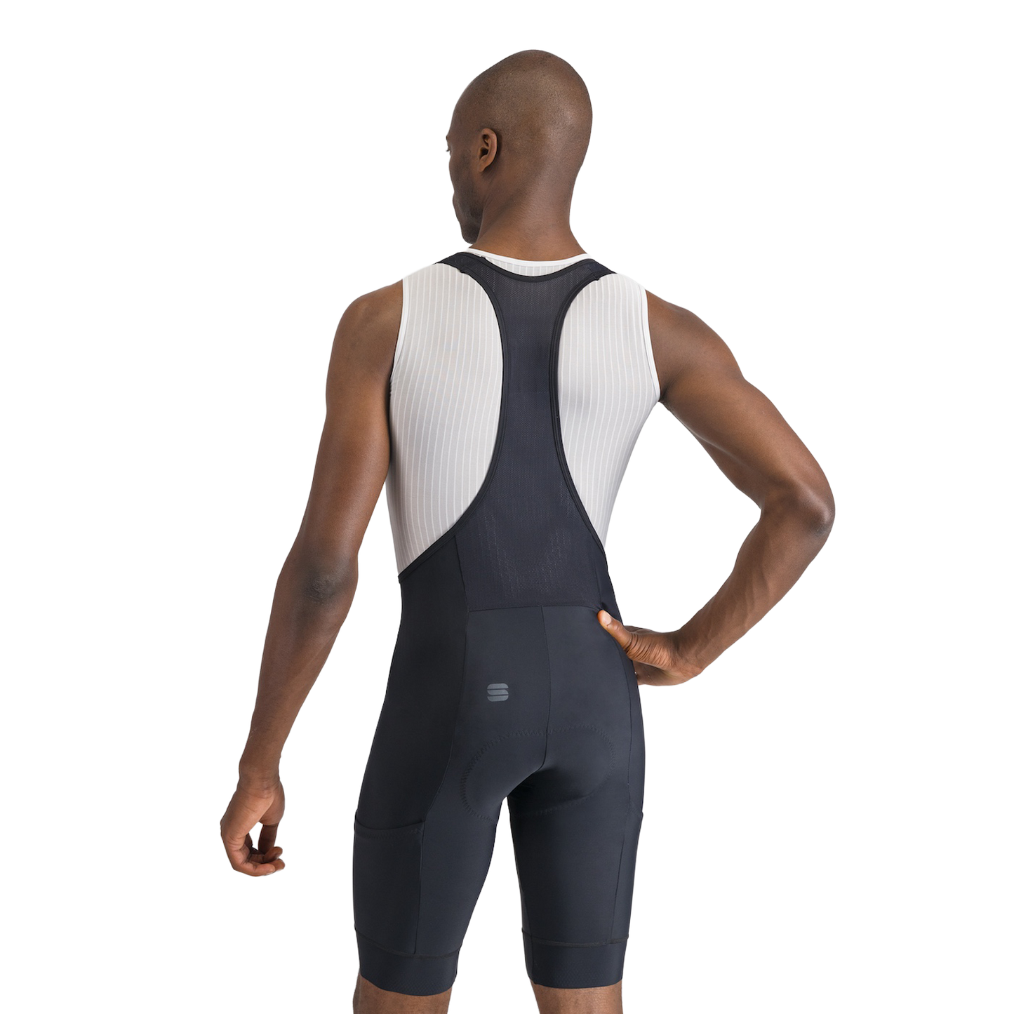 SPORTFUL GIARA 2 Kurze Trägerhose Schwarz