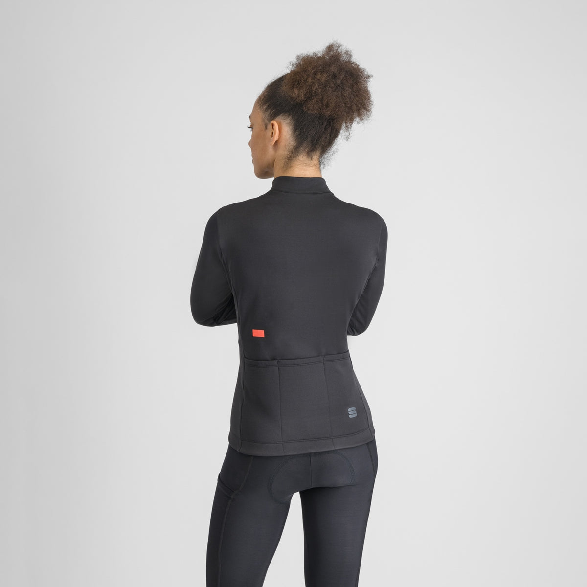 SPORTFUL CLASSIC Damen-Langarmtrikot Schwarz
