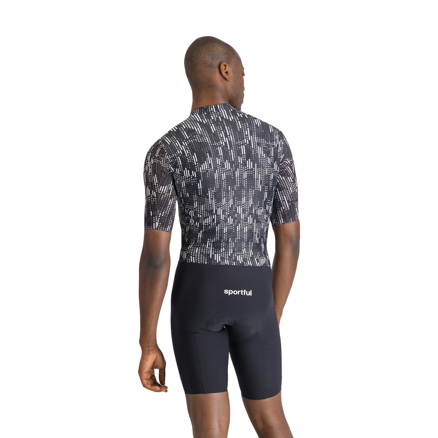 Jumpsuit SPORTFUL G-SUIT Kurzarm Schwarz/Weiß