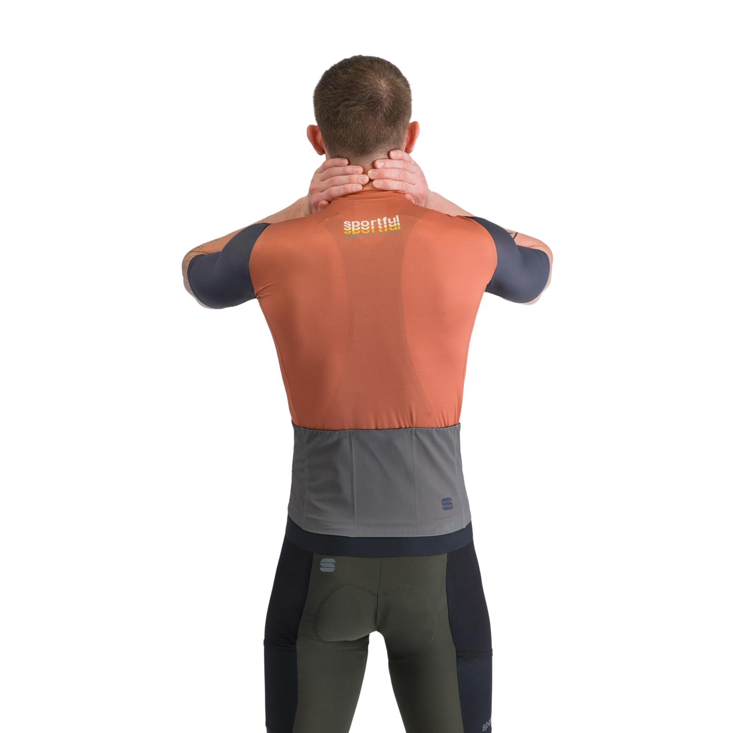 SPORTFUL SUPERGIARA 2 LOGO Trikot Kurzarm Orange