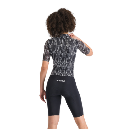 Einteiler SPORTFUL G-SUIT Kurzarm Damen Schwarz/Weiß