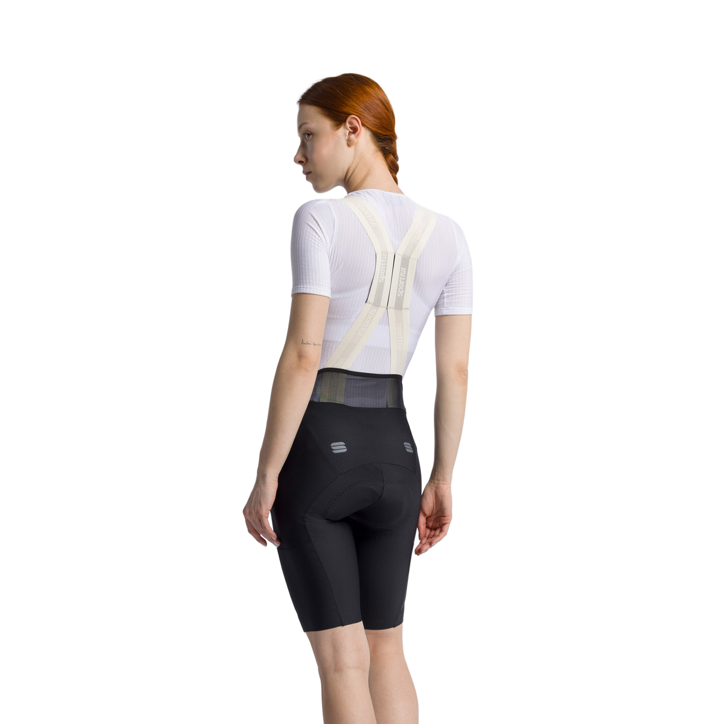 SPORTFUL HYPEREPIC Damen Kurze Trägerhose Schwarz
