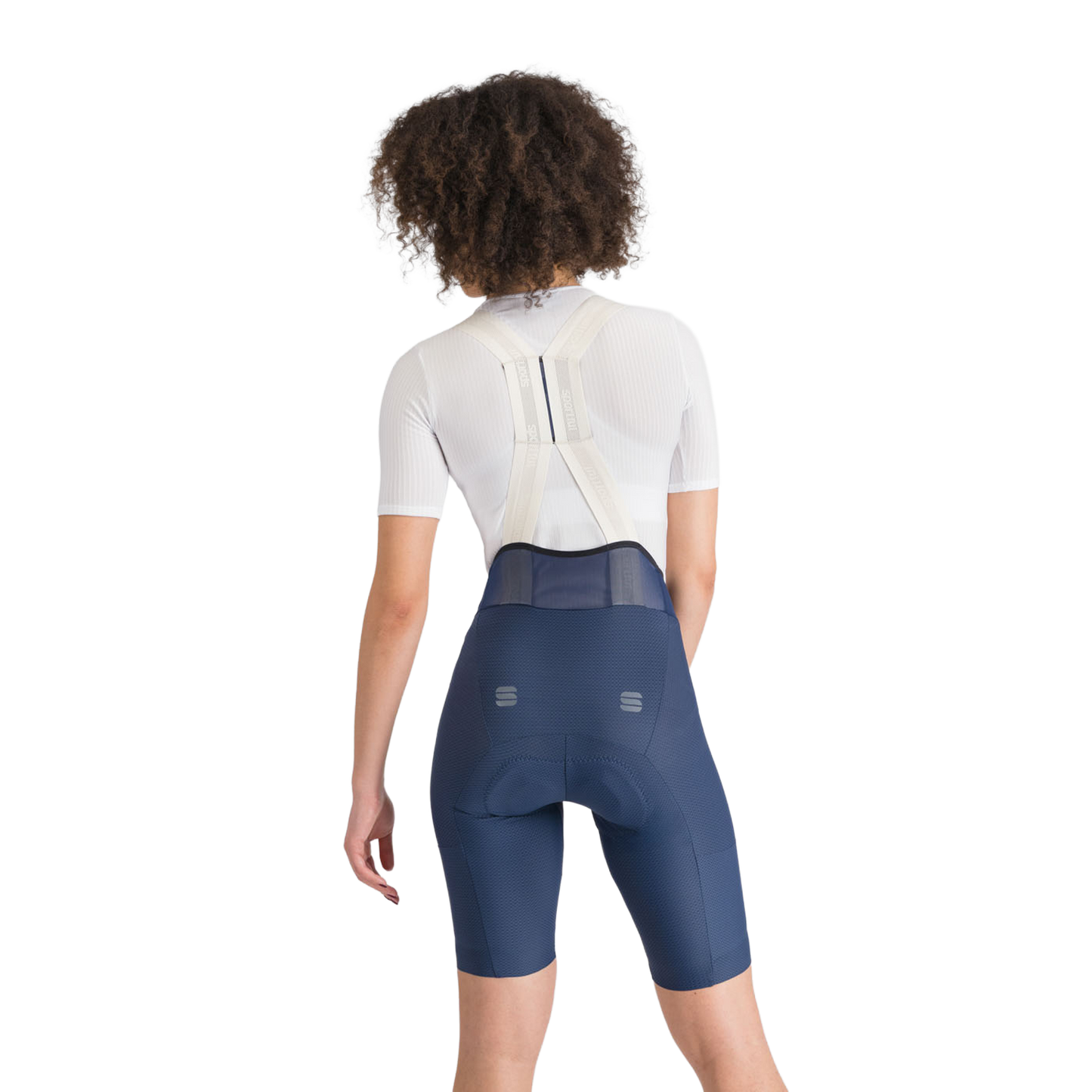 SPORTFUL HYPEREPIC Damen Kurze Trägerhose Blau