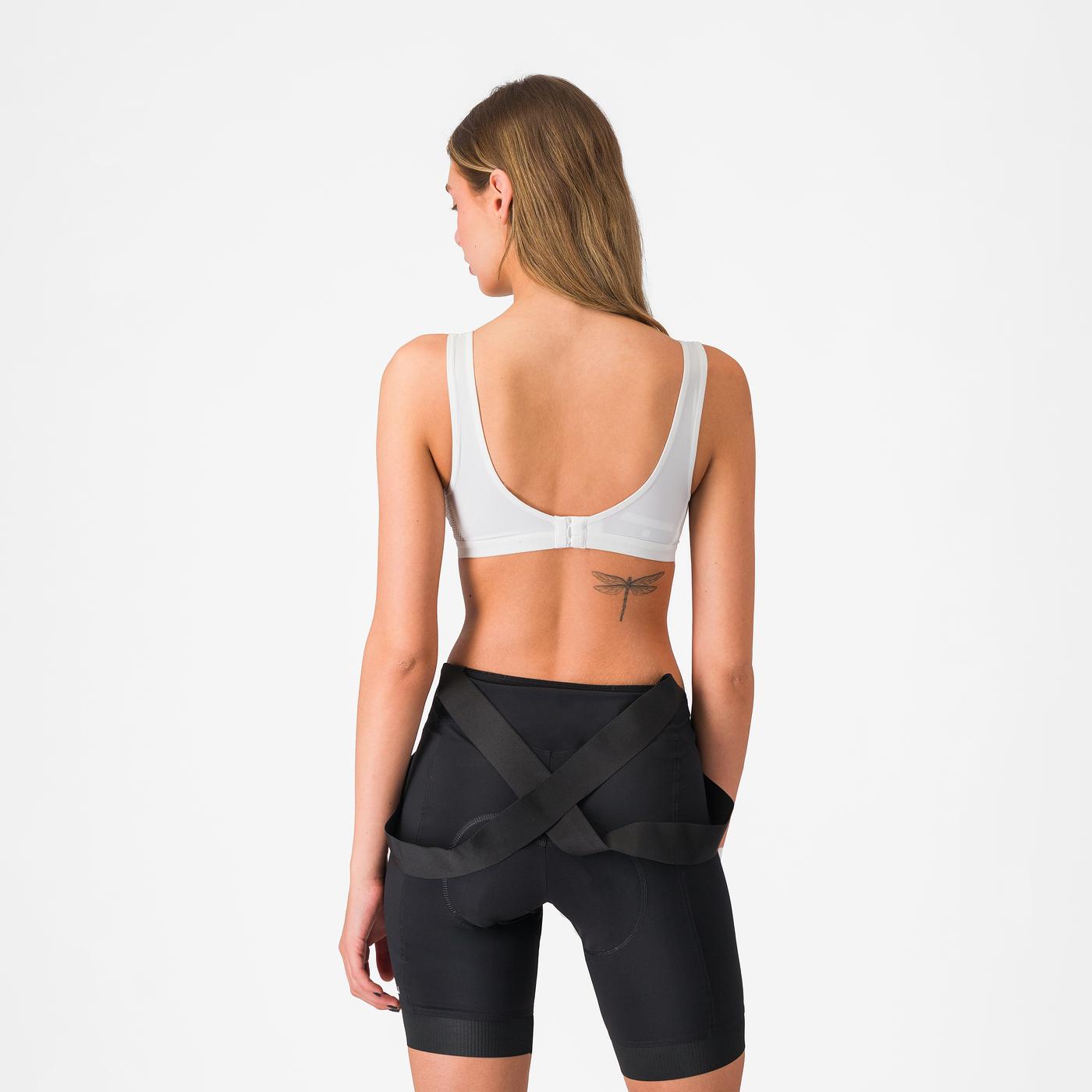 Damen-BH CASTELLI ROSSO CORSA Weiß