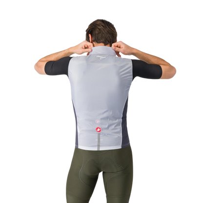 Ärmellose Jacke CASTELLI SQUADRA STRETCH Grau
