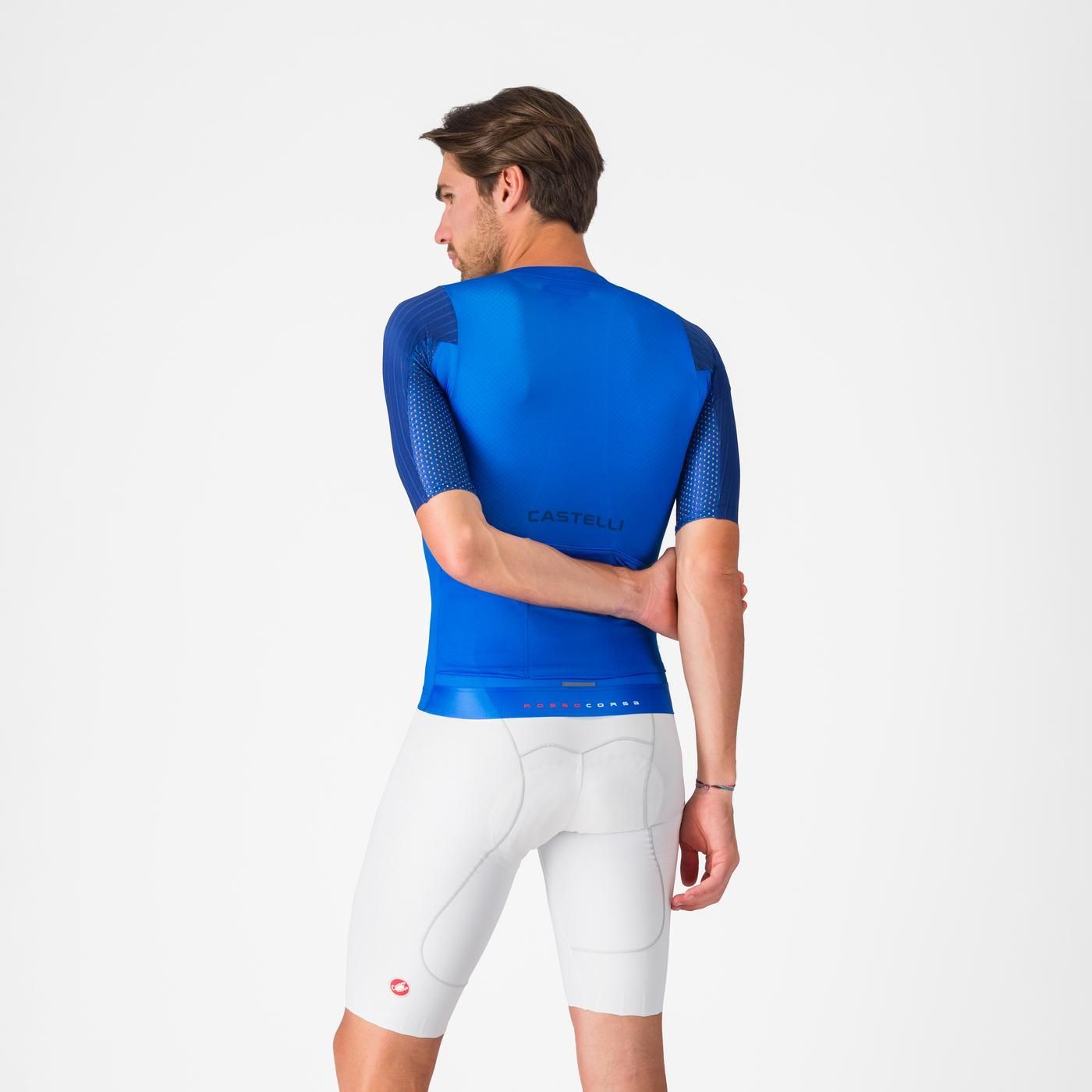 CASTELLI FREE AERO RACE S Kurze Trägerhose Weiß
