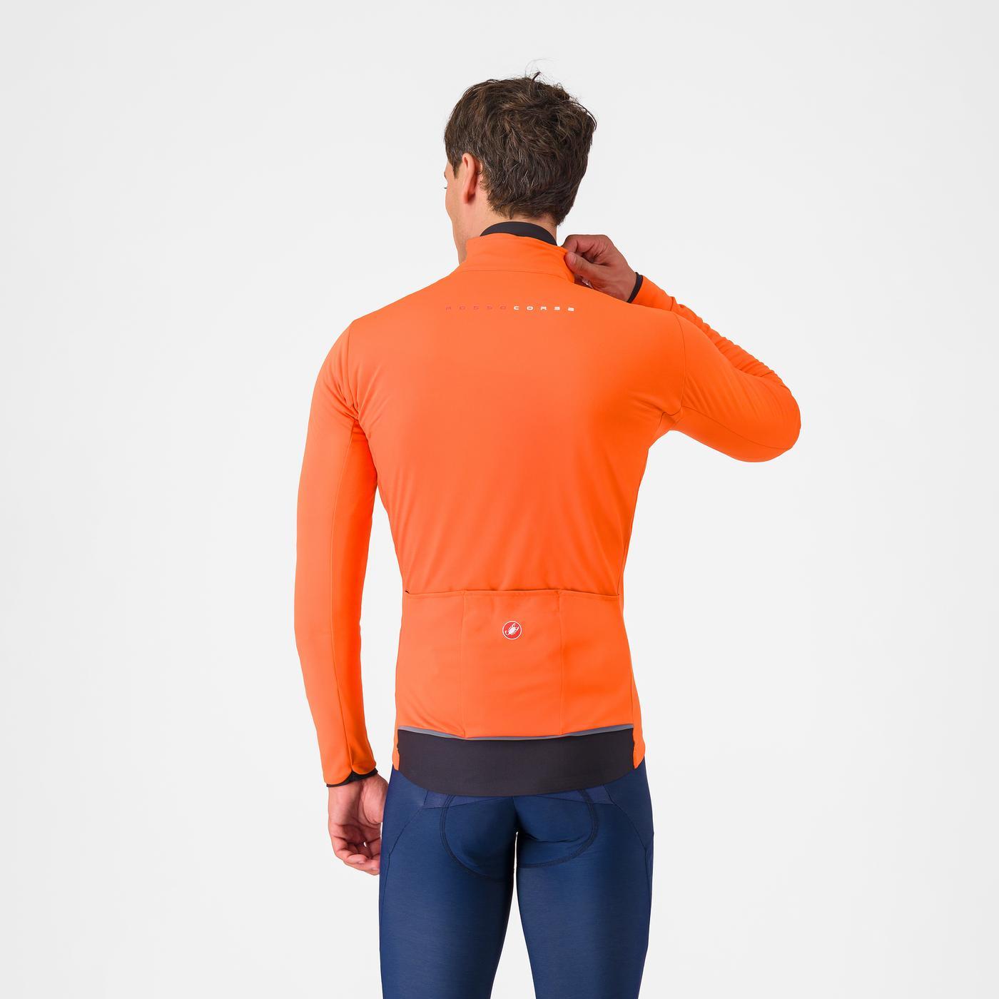 CASTELLI ALPHA 150 Jacke Orange/Schwarz