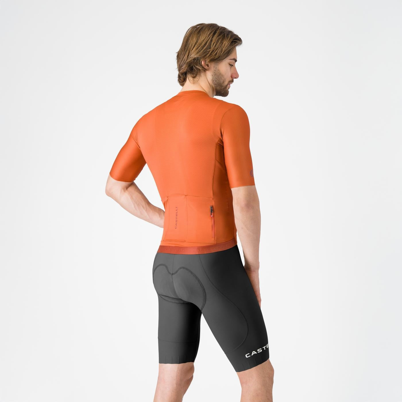 CASTELLI ESPRESSO 2 Kurze Trägerhose Schwarz