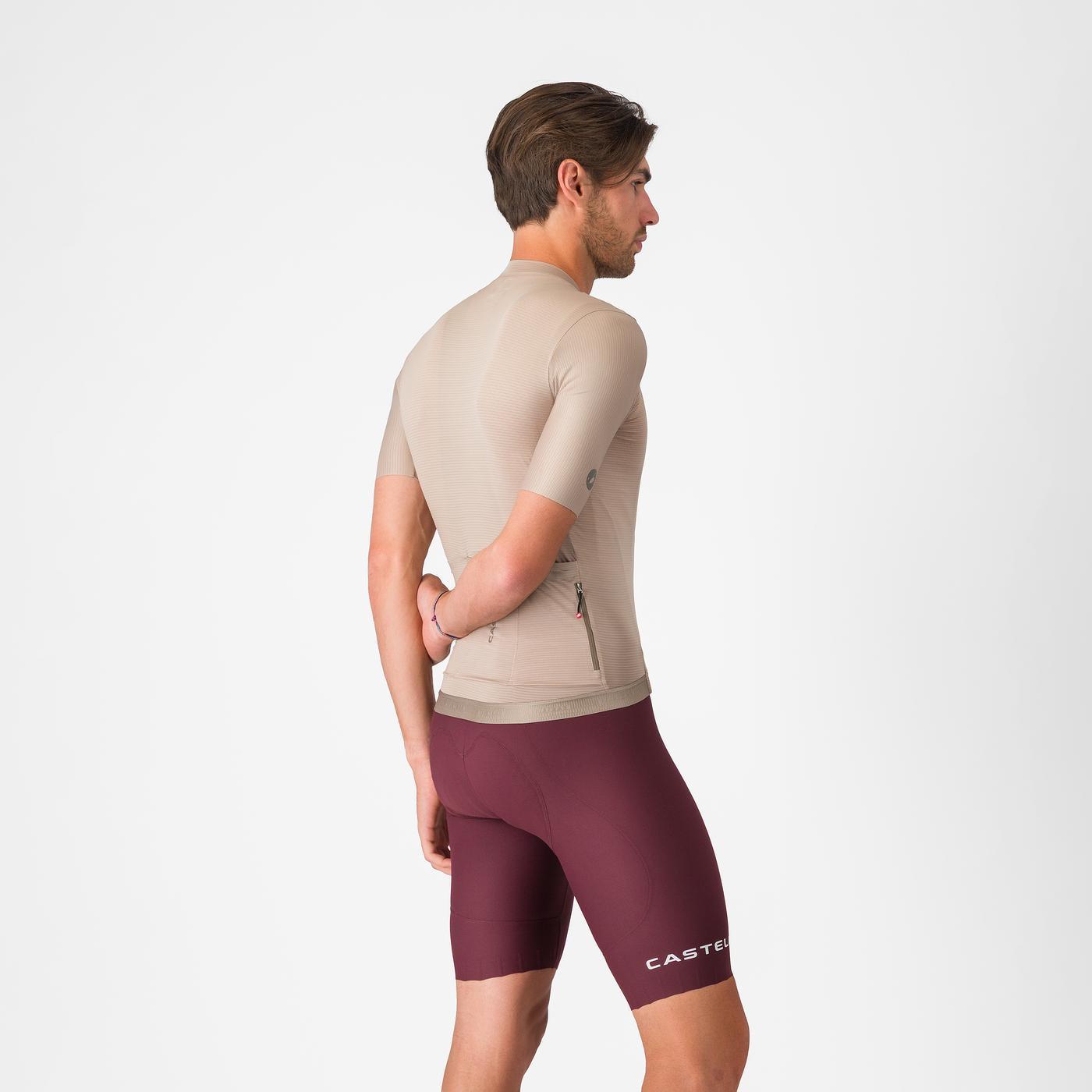 CASTELLI ESPRESSO 2 Bordeaux Kurze Trägerhose