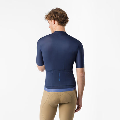 Trikot CASTELLI ESPRESSO 2 Kurzarm Blau
