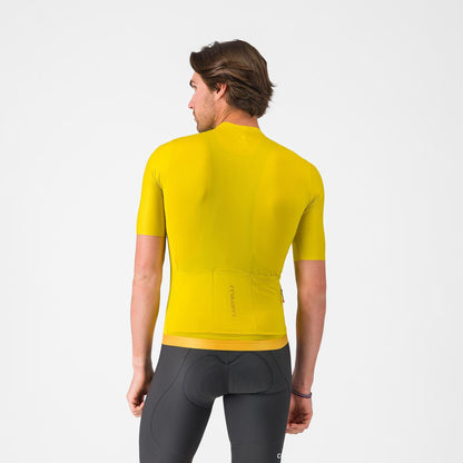 Trikot CASTELLI ESPRESSO 2 Kurzarm Gelb