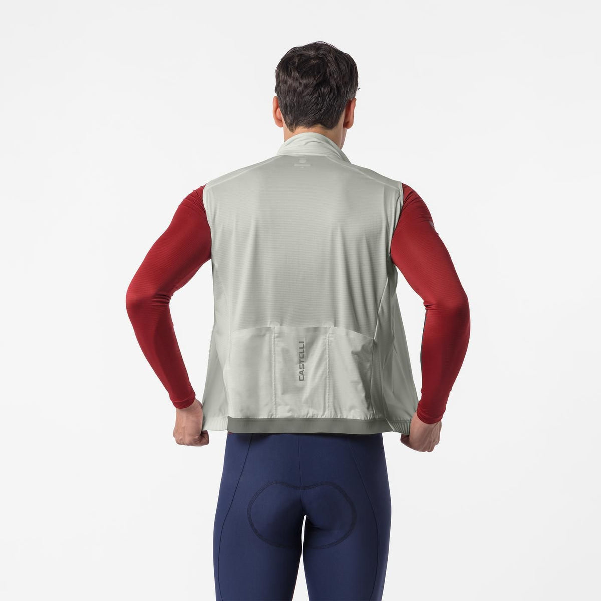 Ärmellose Jacke CASTELLI ESPRESSO 2 Grün
