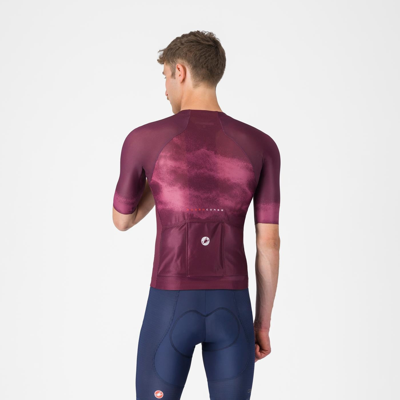 CASTELLI CLIMBER'S A/C Trikot Kurzarm Bordeaux
