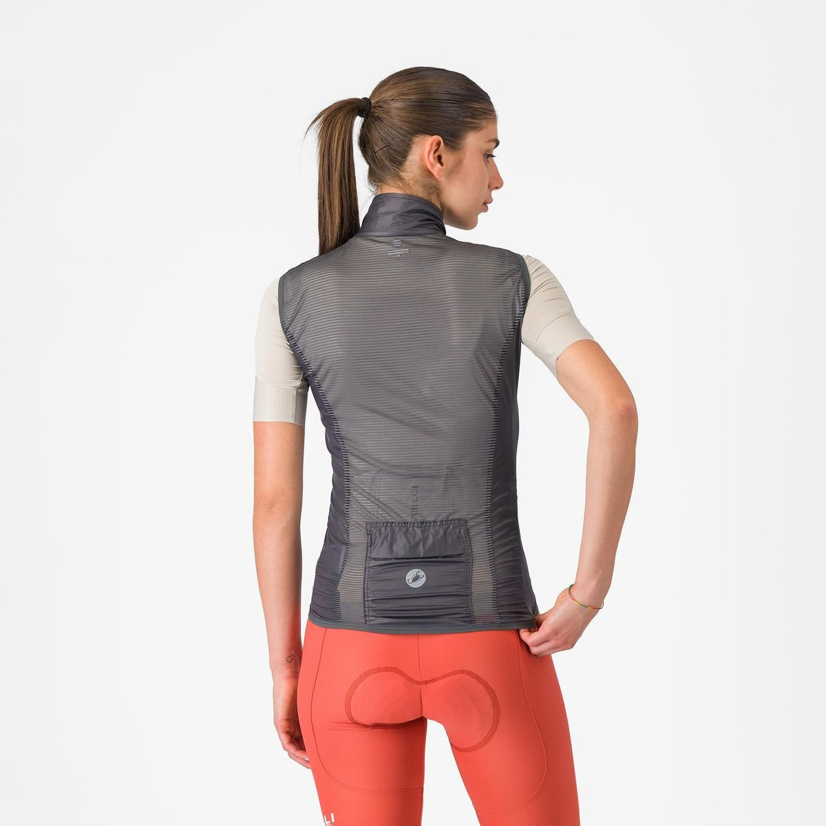 CASTELLI ARIA 2 Damen-Radweste Dunkelgrau 2026