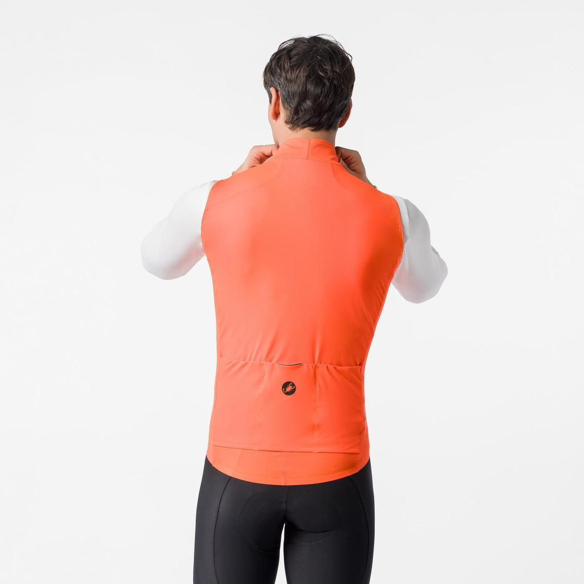 Ärmellose Jacke CASTELLI PERFETTO 2 Orange