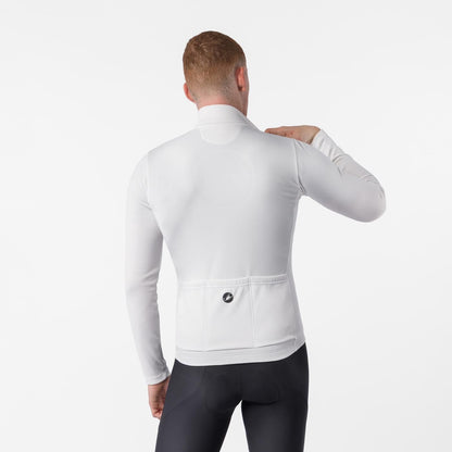 Trikot CASTELLI COMPETIZIONE THERMAL Langarm Elfenbein