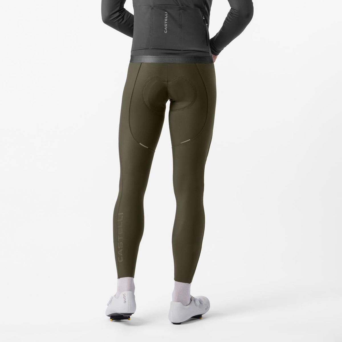 Lange Trägerhose CASTELLI ESPRESSO 2 Khaki