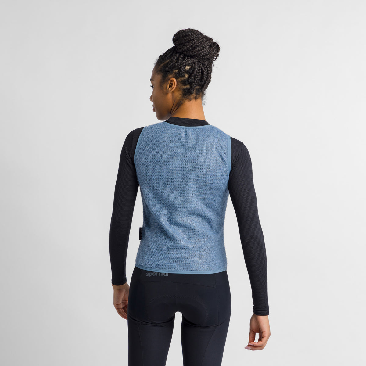SPORTFUL ALPHA® ärmelloses Damen-Funktionsunterhemd Blau