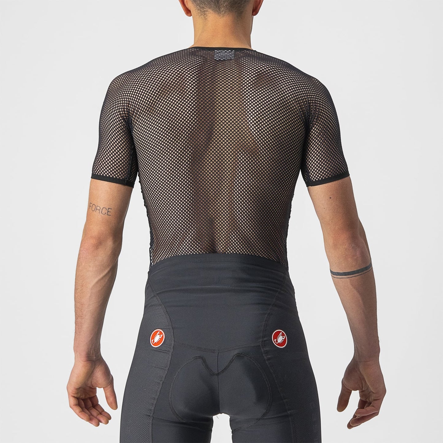 Unterwäsche CASTELLI CORE MESH 3 Kurzarm Schwarz