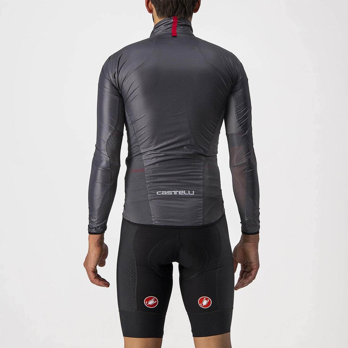 CASTELLI ARIA SHELL Jacke Dunkelgrau