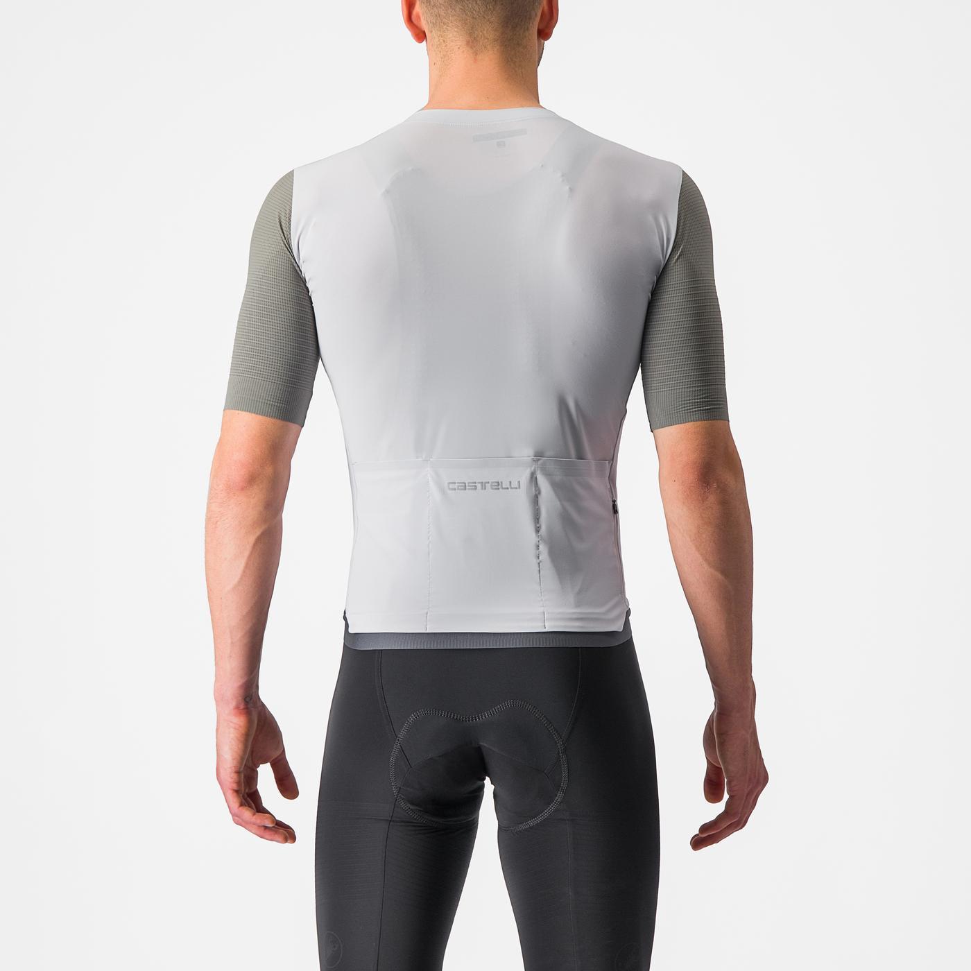 CASTELLI PREMIO Trikot Kurzarm Schwarz/Grau