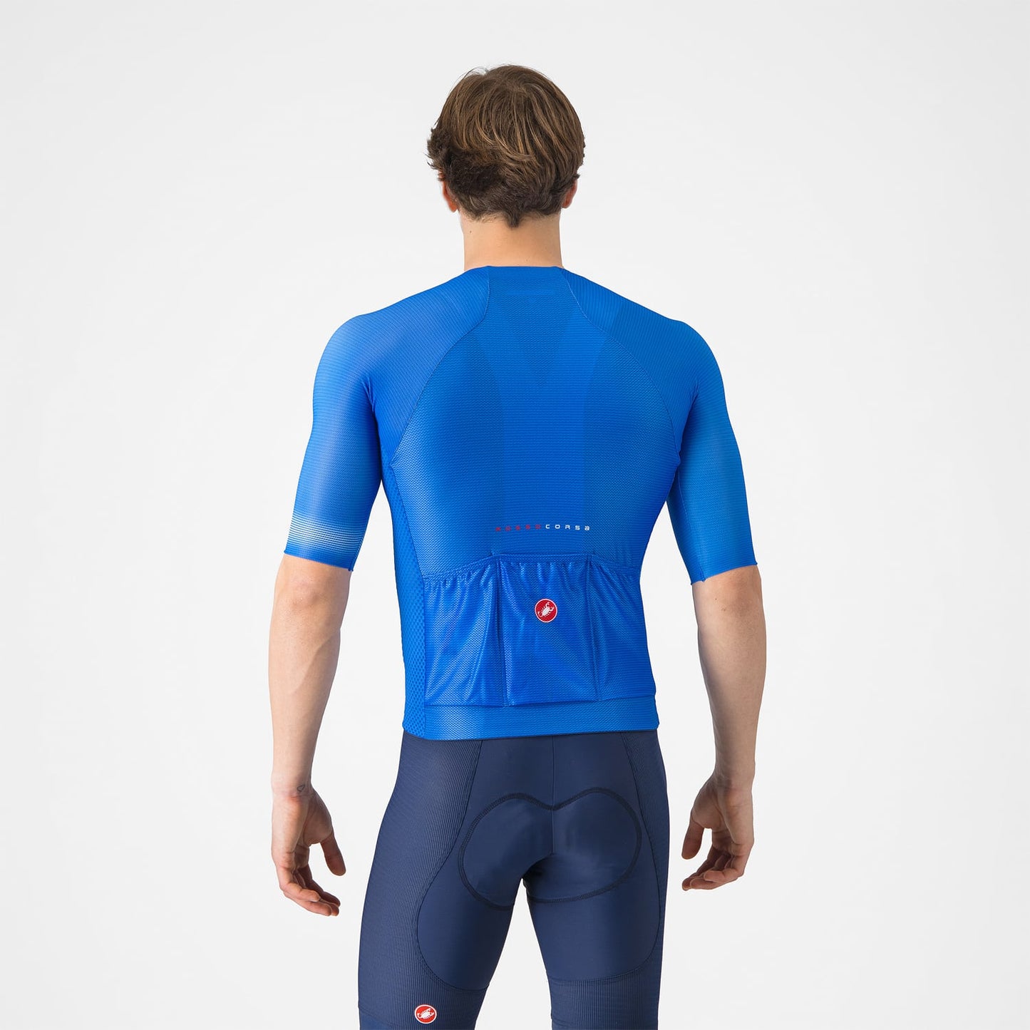 Trikot CASTELLI CLIMBER'S A/C Kurzarm Blau