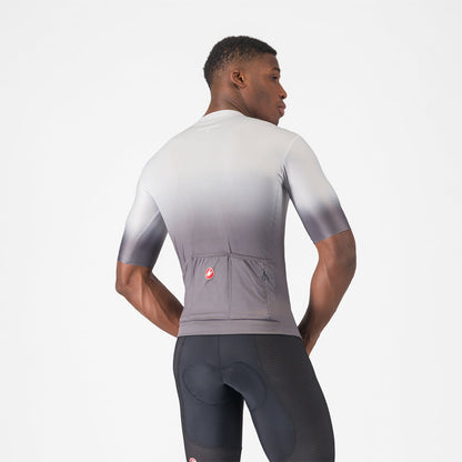 Trikot CASTELLI UPF Kurzarm Grau