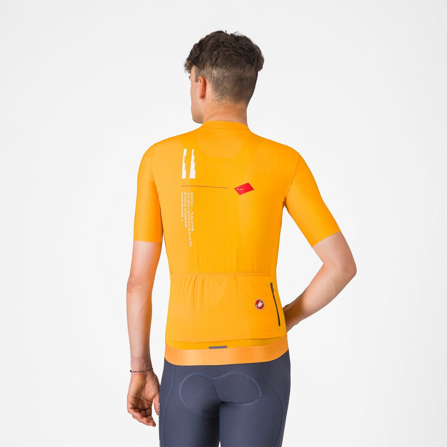 CASTELLI ESPRESSO R--A/D Trikot Kurzarm Orange