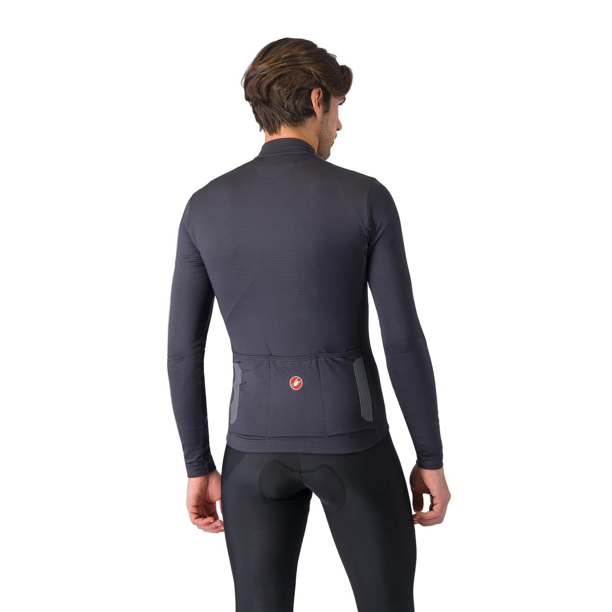CASTELLI PURO 4 Trikot Langarm Grau